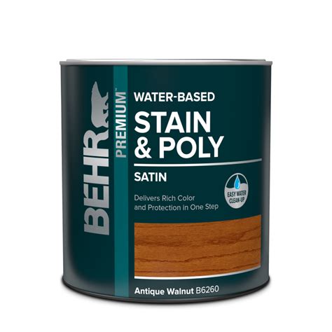 how to apply behr water based polyurethane|behr water based stain instructions.